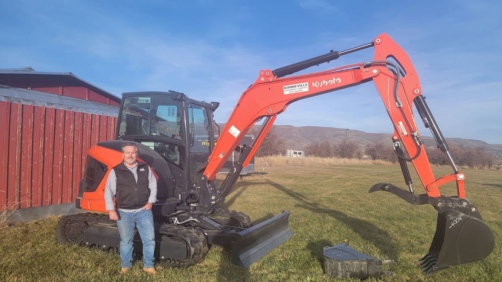 Dennis VanLeewuen, owner of Triple V Ranch, Heber City, UT