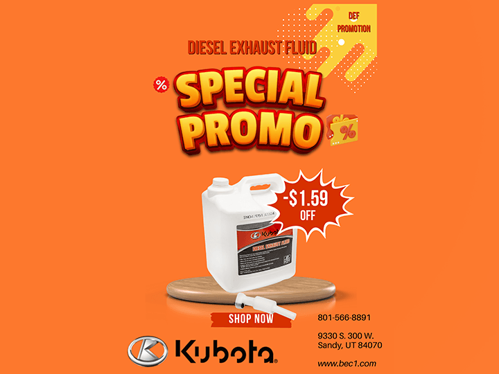 Diesel Exhaust Fluid Promotion