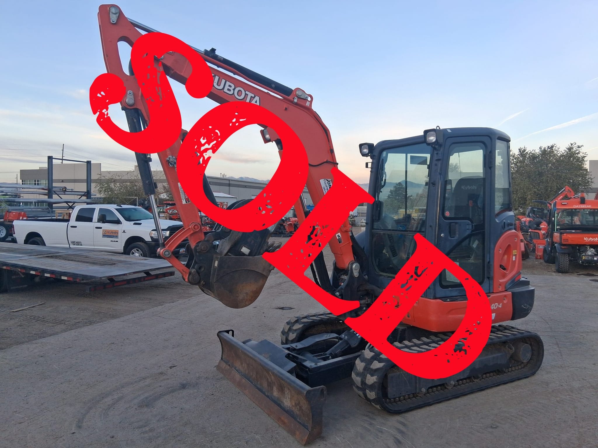 2020 KUBOTA KX040-4R3T *SOLD*