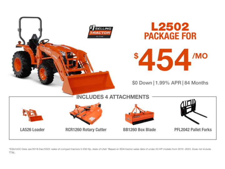 L2502 Tractor Package