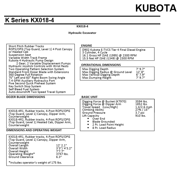 KX018-4